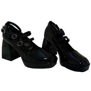 Chunky Heeled Mary Jane shoes